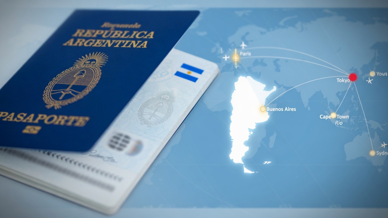 Buenos Aires şehir manzarası